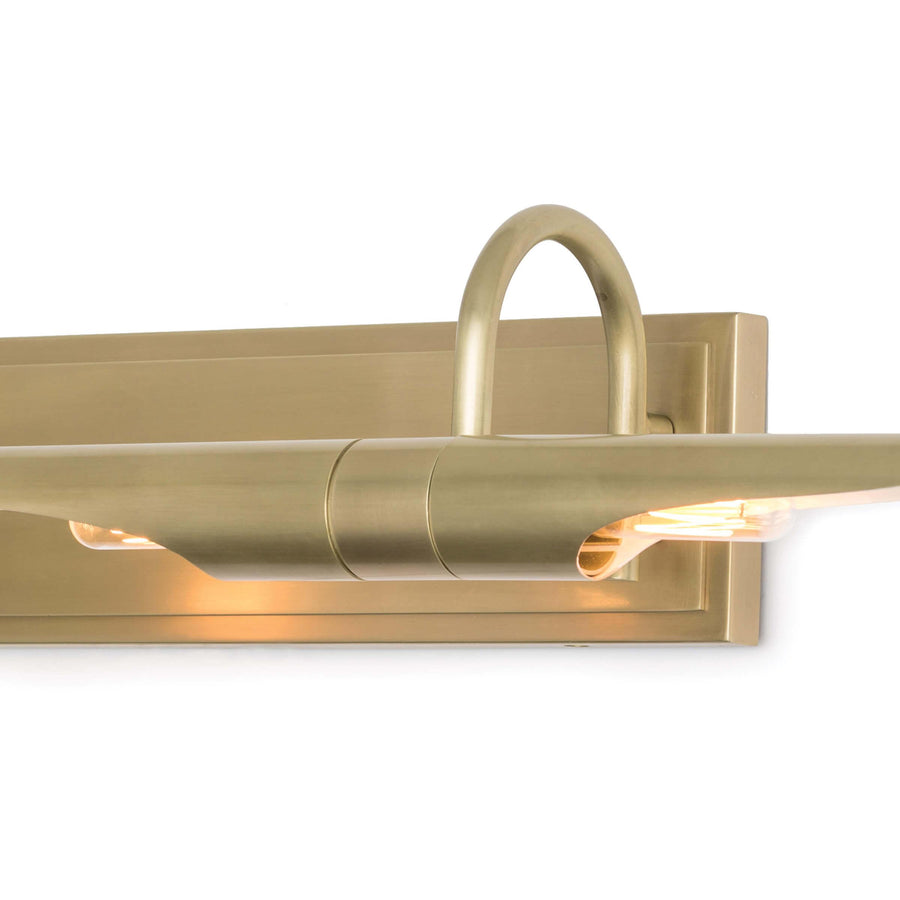 Redford Picture Light Large ( Natural Brass) - Maison Vogue