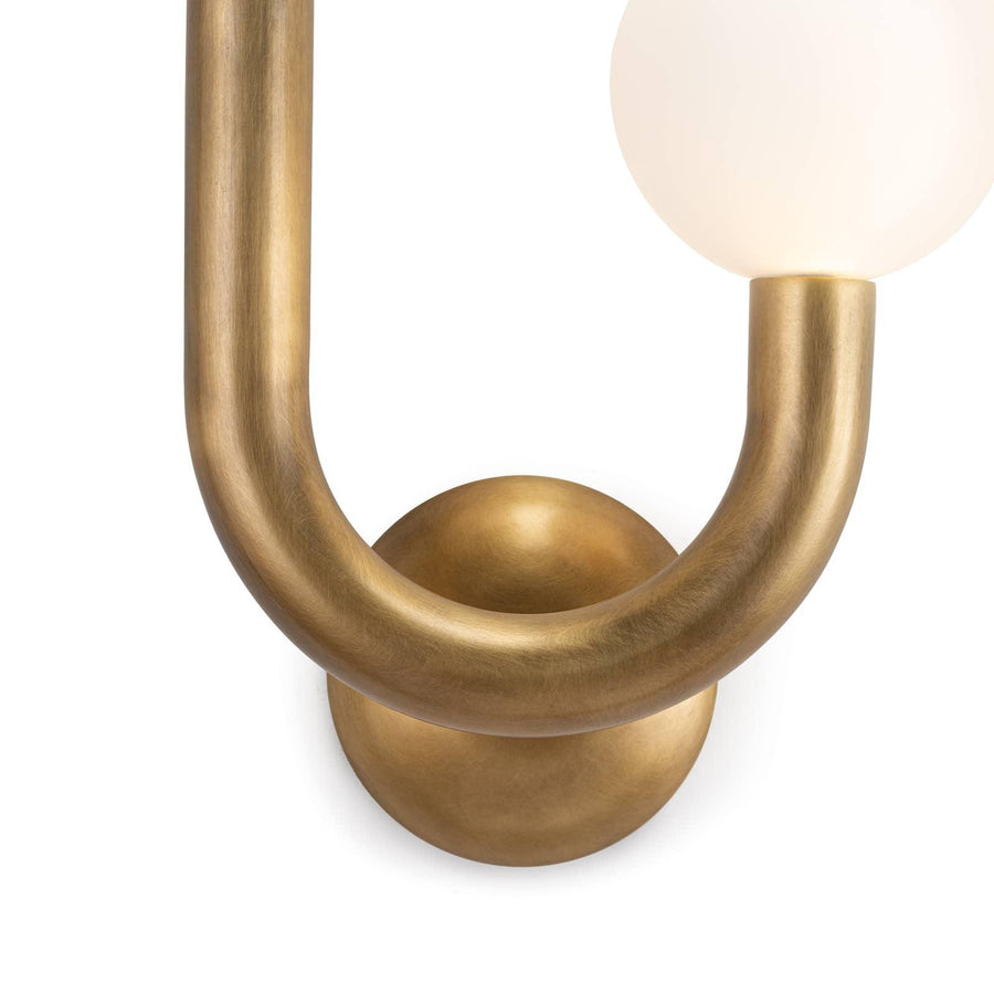 Happy Sconce- Right (Natural Brass) - Maison Vogue