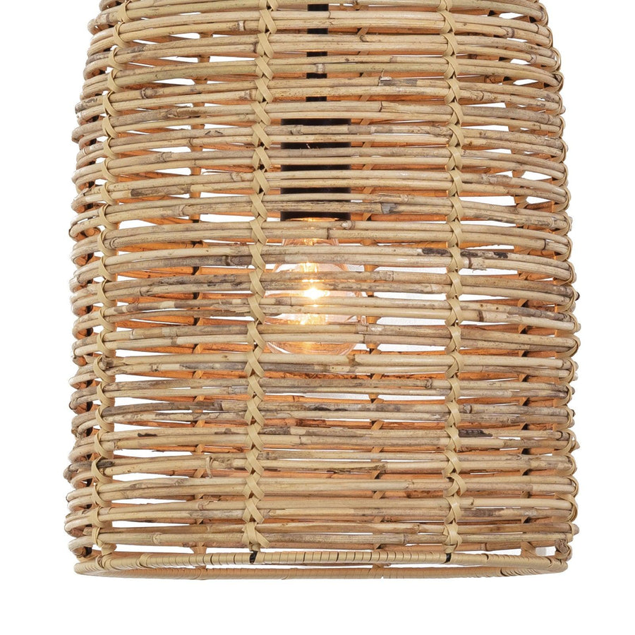 Monica Bamboo Basket Pendant - Maison Vogue