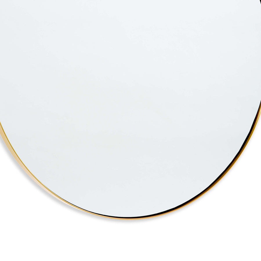 Rowen Mirror (Natural Brass) - Maison Vogue