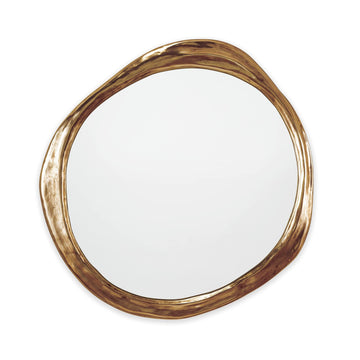 Ibiza Mirror (Antique Gold) - Maison Vogue