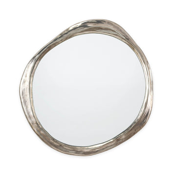 Ibiza Mirror (Antique Silver) - Maison Vogue