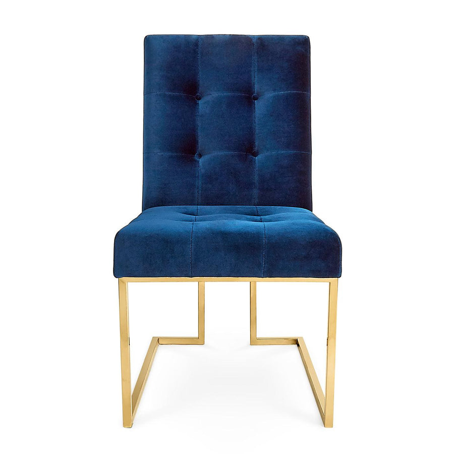 Goldfinger Dining Chair, Rialto Navy - Maison Vogue