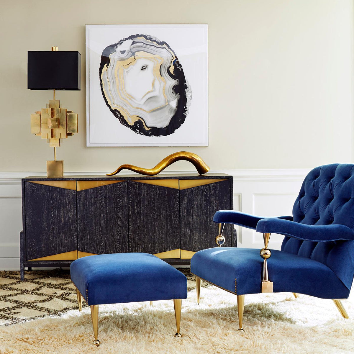 Puzzle Table Lamp - Maison Vogue
