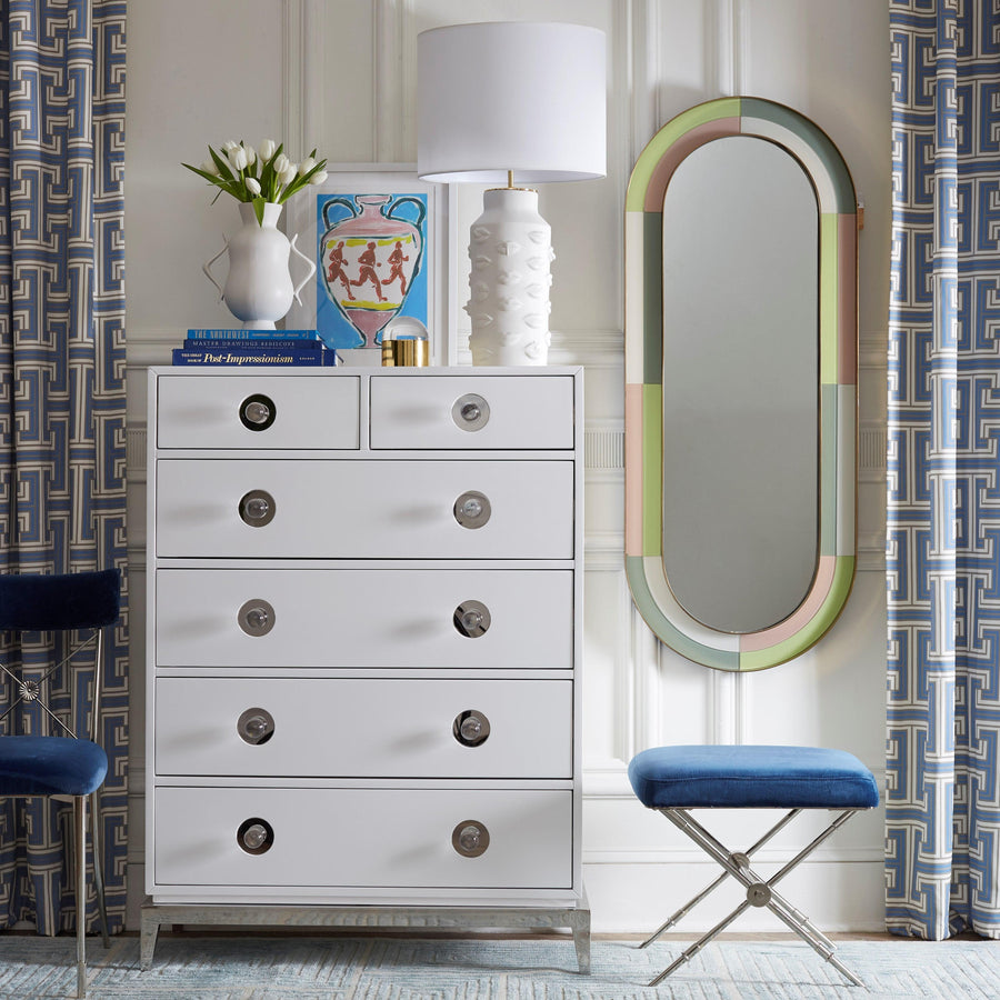 Channing Six-Drawer Tall Chest - Maison Vogue