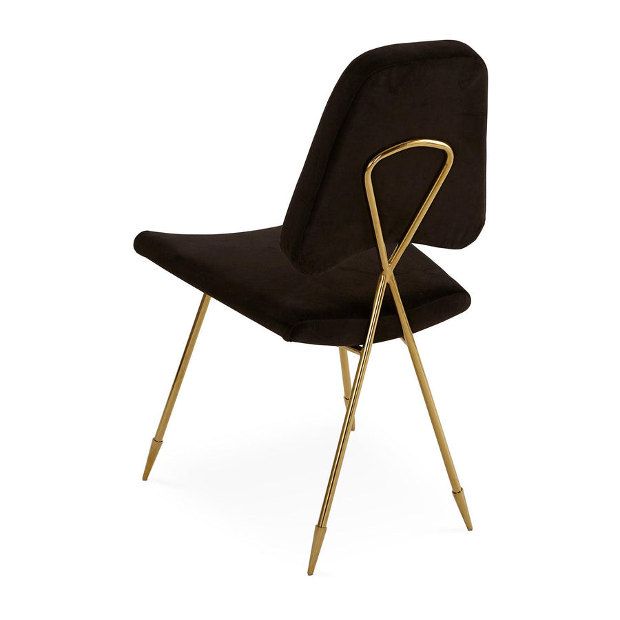 Maxime Dining Chair, Rialto Charcoal - Maison Vogue