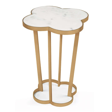Clover Table (Natural Brass) - Maison Vogue