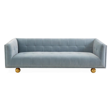 Claridge Sofa, Varese Faded Blue - Maison Vogue