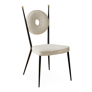 Rondo Dining Chair, Olympus Oatmeal - Maison Vogue