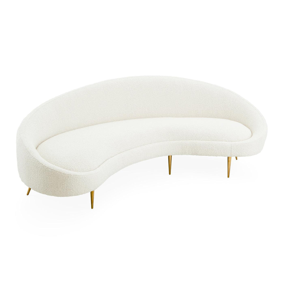 Ether Curved Sofa, Olympus Oatmeal - Maison Vogue