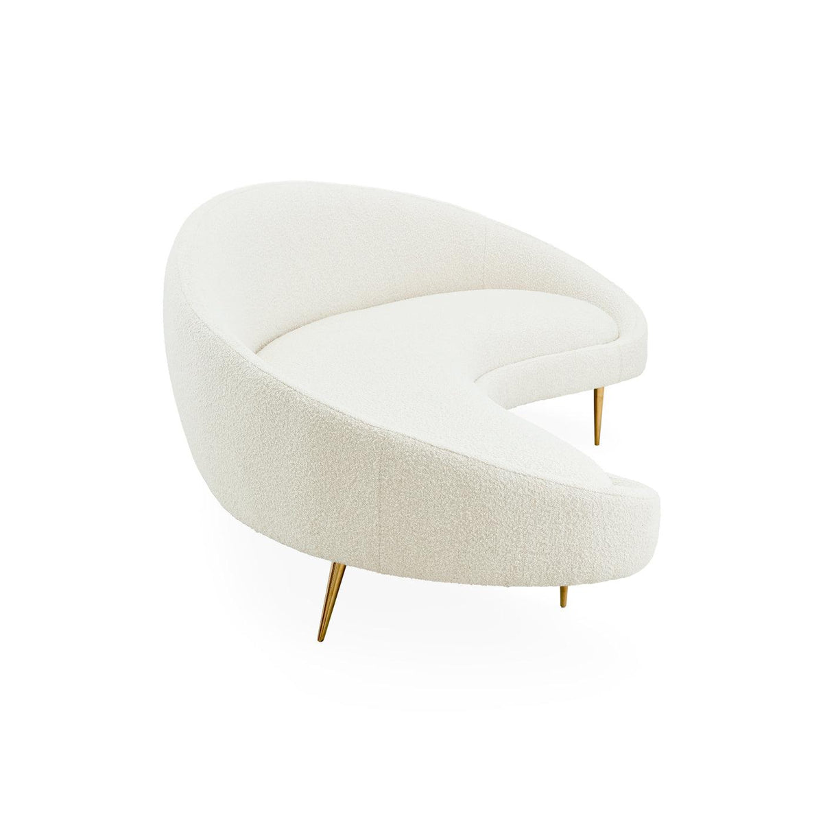 Ether Curved Sofa, Olympus Oatmeal - Maison Vogue
