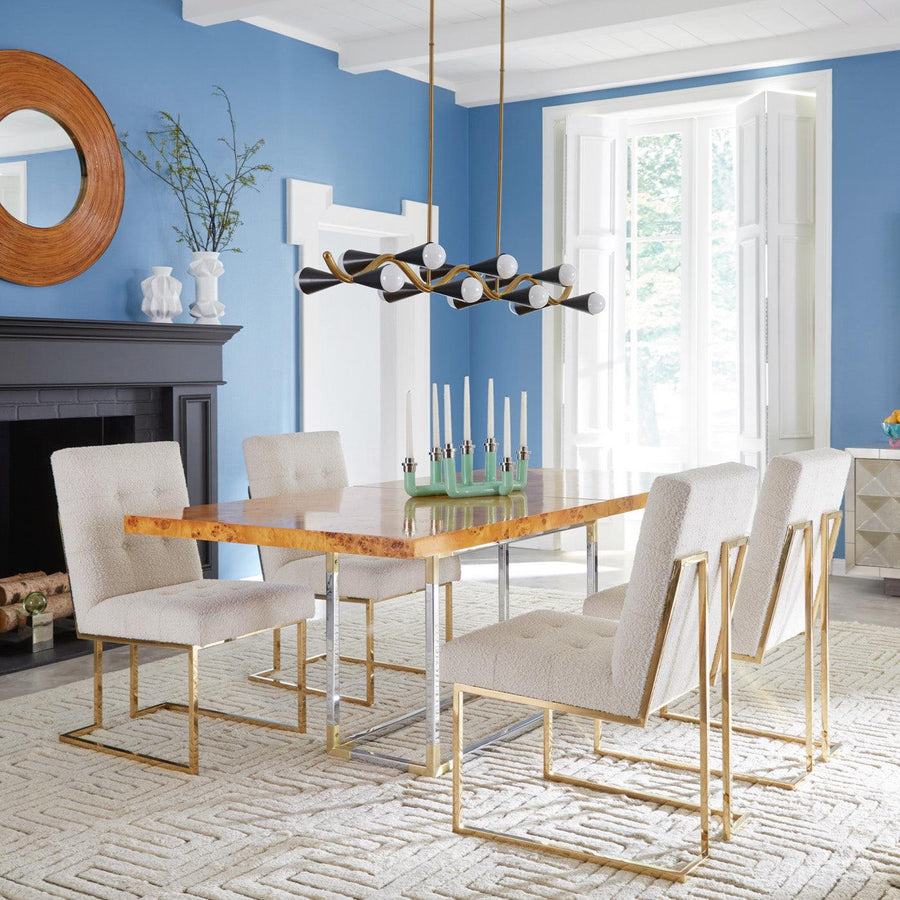 Goldfinger Dining Chair, Olympus Oatmeal - Maison Vogue