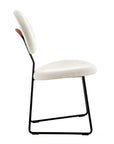Caprice Dining Chair, Olympus Oatmeal - Maison Vogue