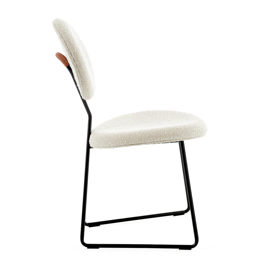 Caprice Dining Chair, Olympus Oatmeal - Maison Vogue