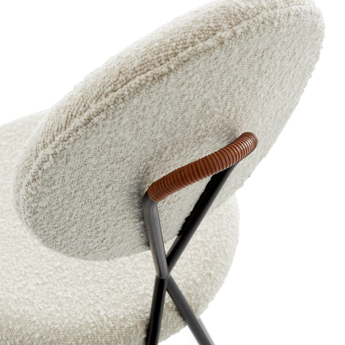 Caprice Dining Chair, Olympus Oatmeal - Maison Vogue
