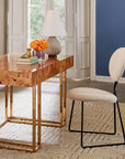 Caprice Dining Chair, Olympus Oatmeal - Maison Vogue