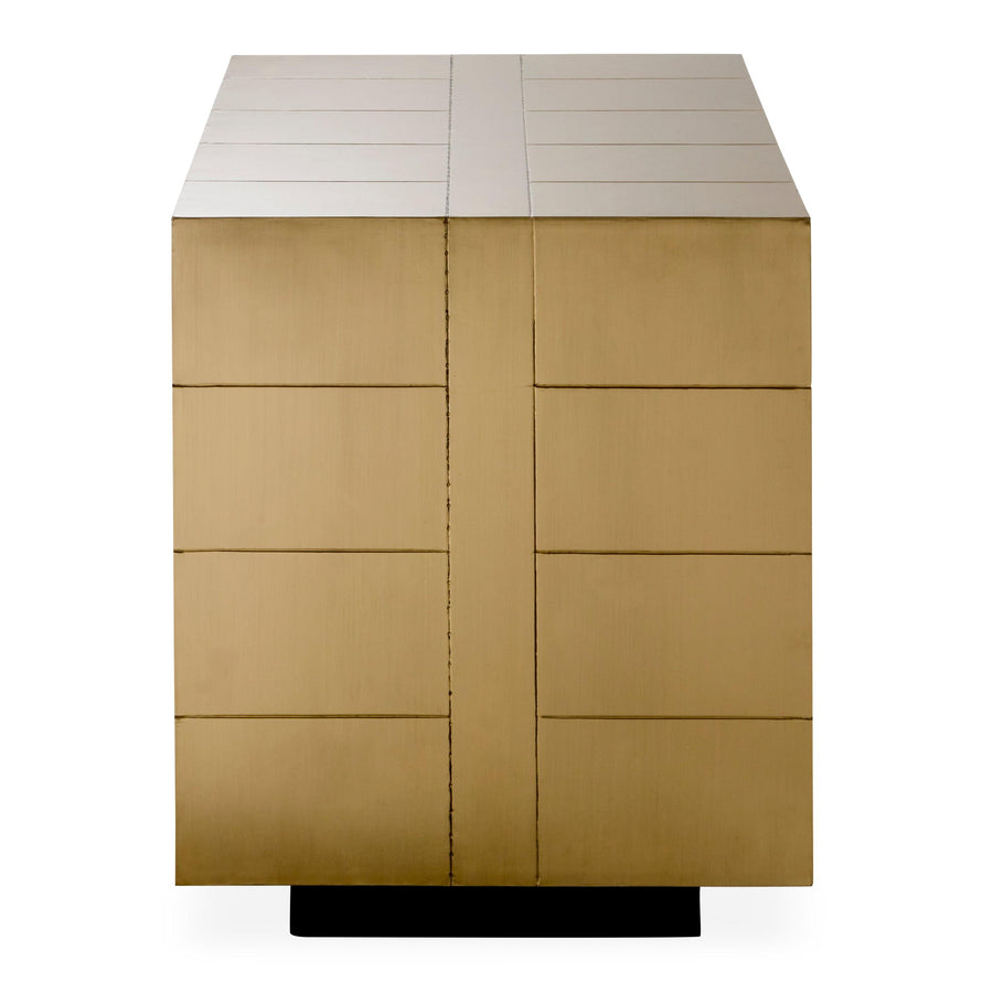 Talitha Small Cabinet, Brass - Maison Vogue