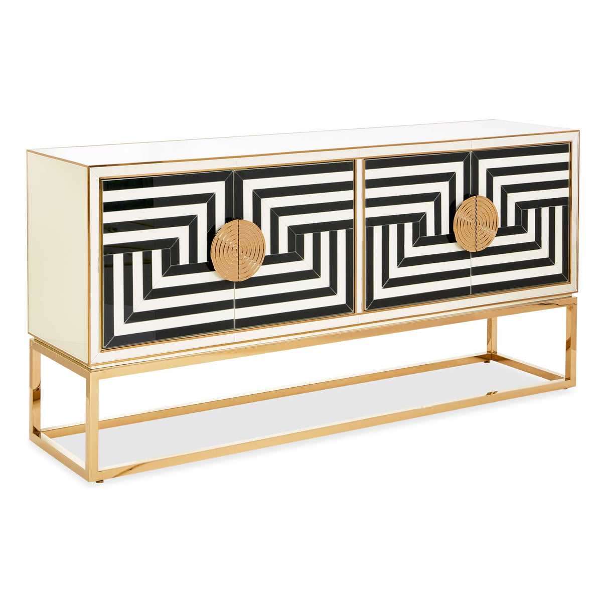 Op Art Credenza - Maison Vogue