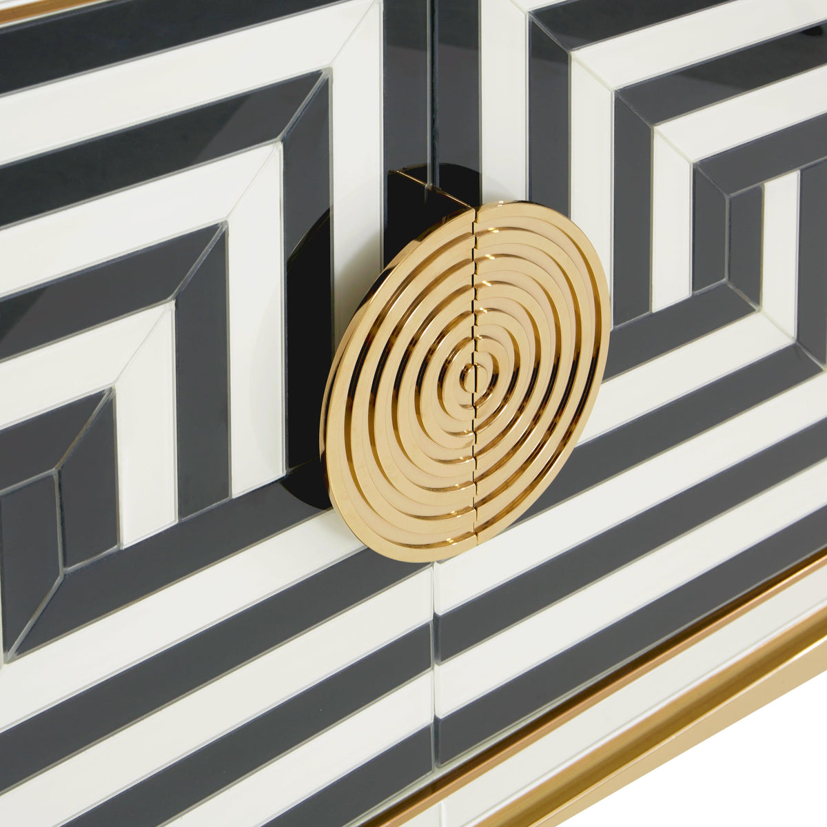 Op Art Credenza - Maison Vogue