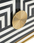 Op Art Credenza - Maison Vogue