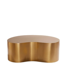 Brass Kidney Table-Large - Maison Vogue