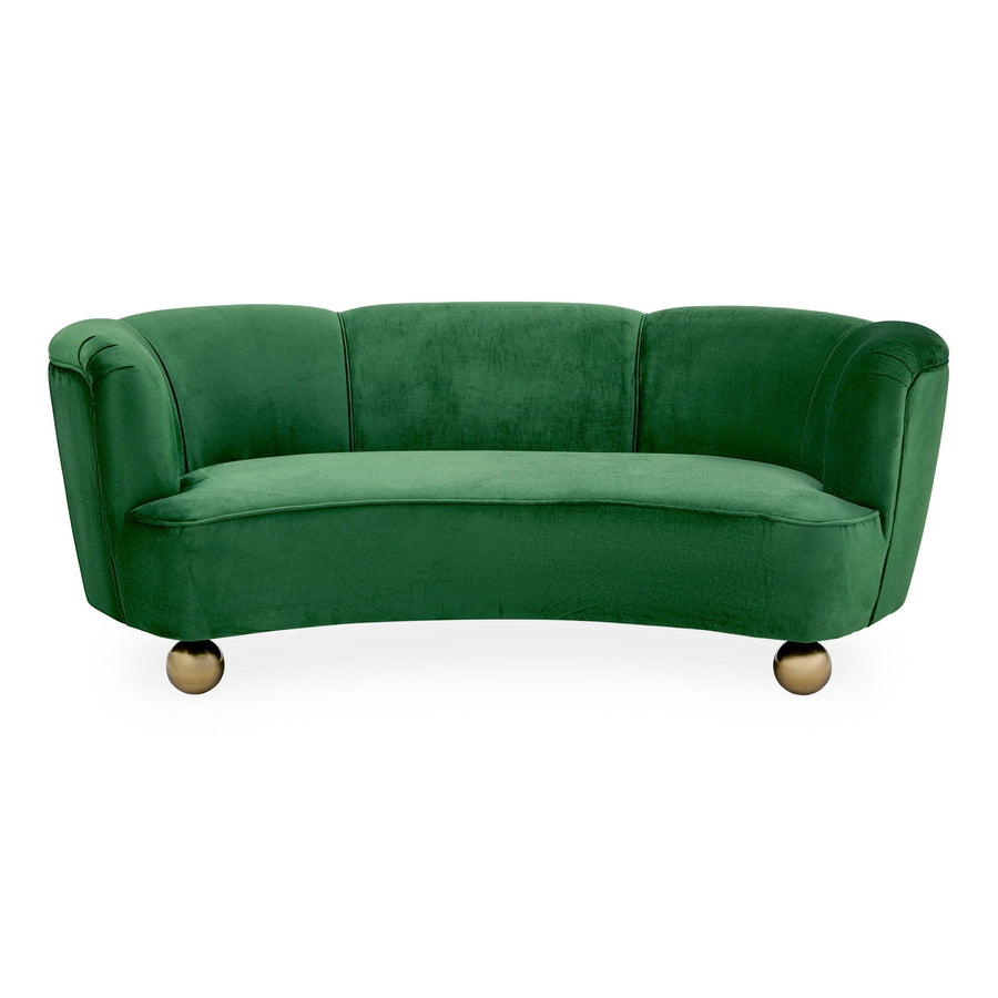Parker Curved Sofa-Brussels Malachite - Maison Vogue