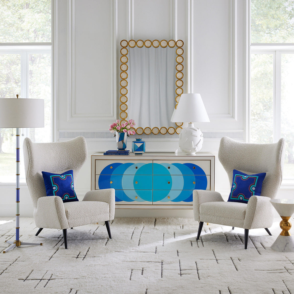 Ultramarine Credenza - Maison Vogue