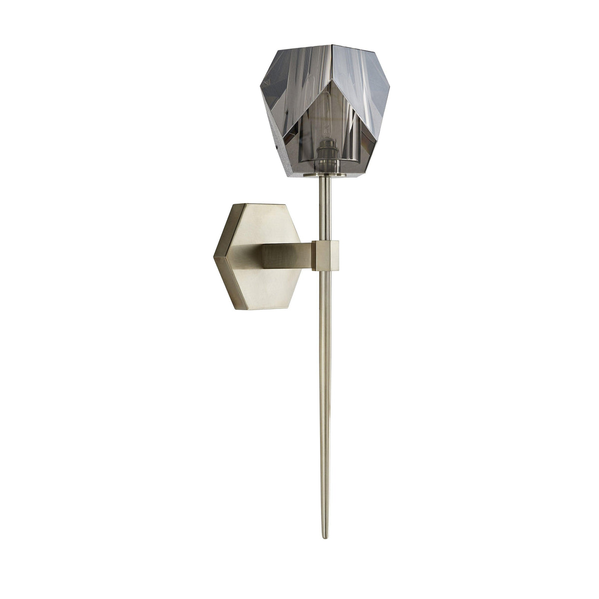 Gemma Sconce-Pale Brass - Maison Vogue