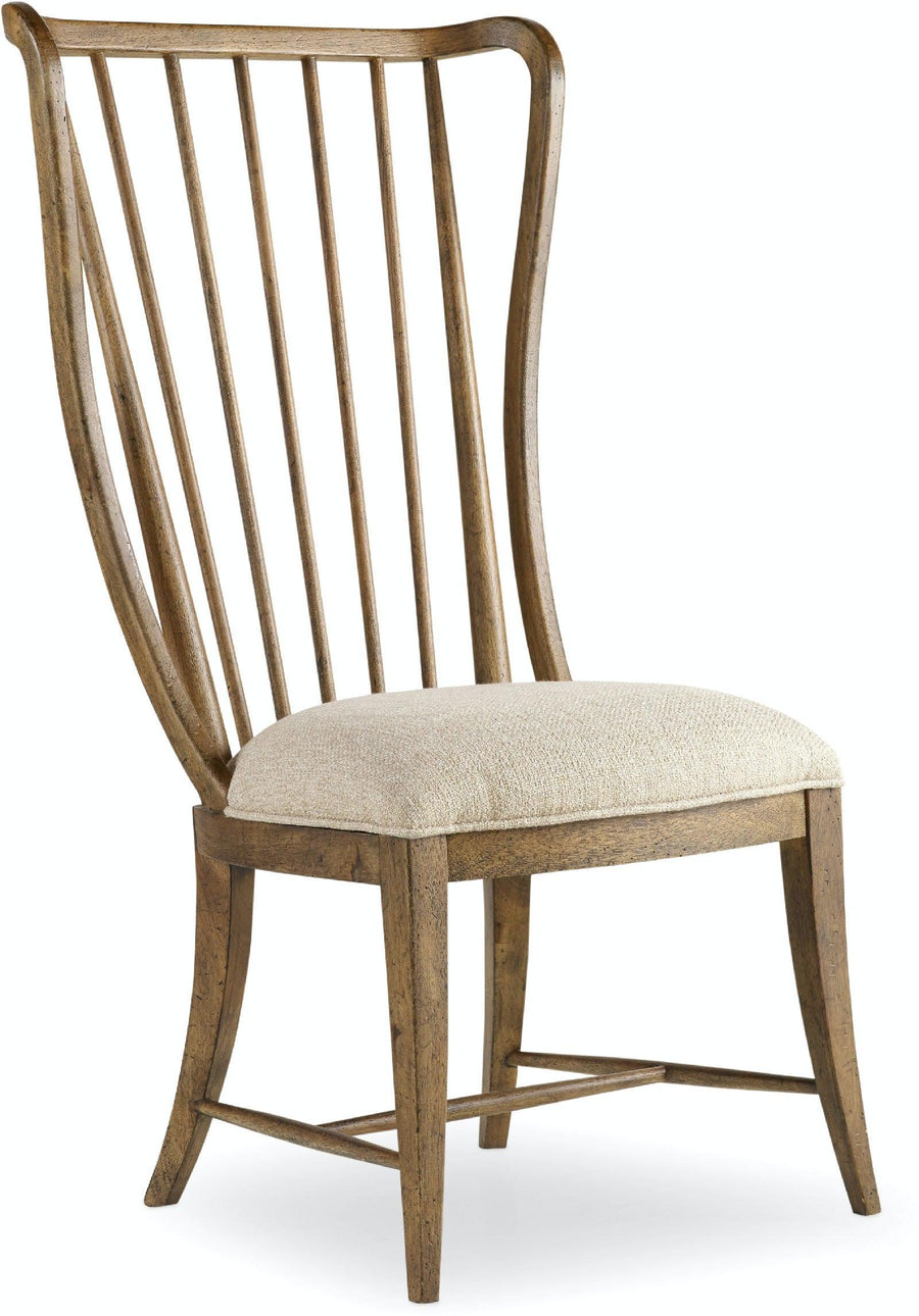 Dining Room Sanctuary Tall Spindle Side Chair - 2 per carton/price ea - Maison Vogue