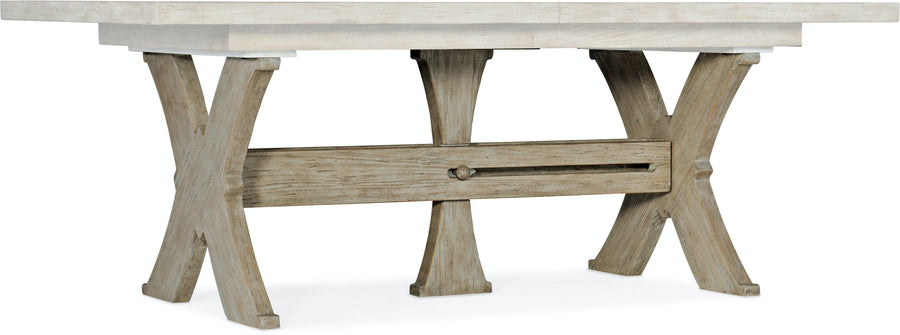 Alfresco Vittorio 80in Rectangle Dining Table w/ 2-22in Leaves - Maison Vogue