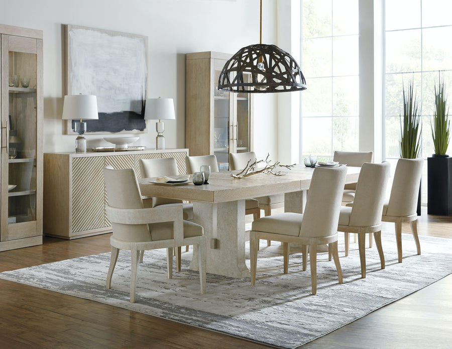 Cascade Rectangle Dining Table w/1-22in leaf - Maison Vogue