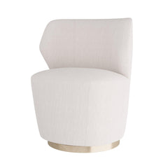 Poppy Chair Cloud Boucle Champagne Swivel - Maison Vogue