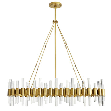Haskell Oval Chandelier - Maison Vogue