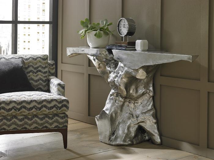 Crown Console, Silver Leaf - Maison Vogue