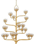 Agavé Americana Gold Chandelier - Maison Vogue