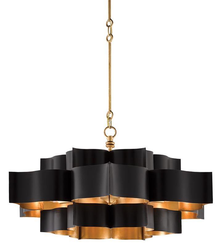 Grand Lotus Black Large - Maison Vogue