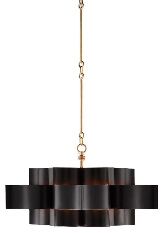 Grand Lotus Black Large - Maison Vogue
