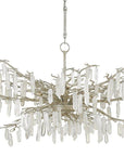 Forest Dawn Silver Chandelier - Maison Vogue