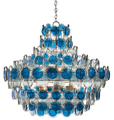 Galahad Blue Chandelier - Maison Vogue