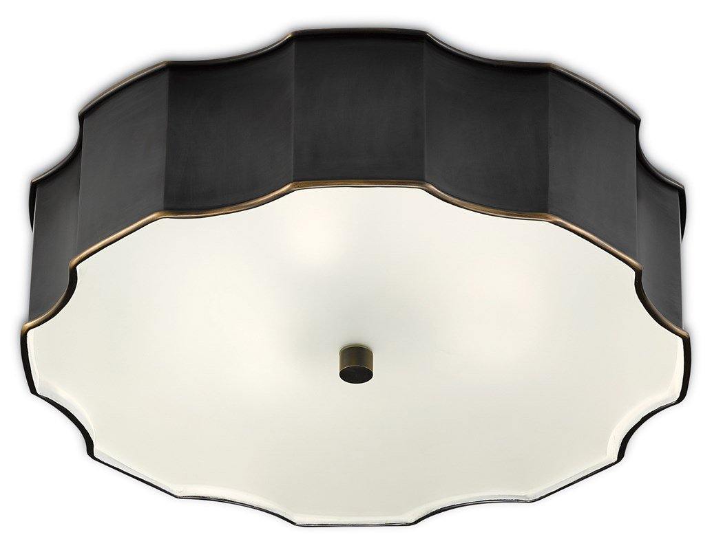 Wexford Bronze Flush Mount - Maison Vogue