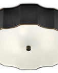 Wexford Bronze Flush Mount - Maison Vogue