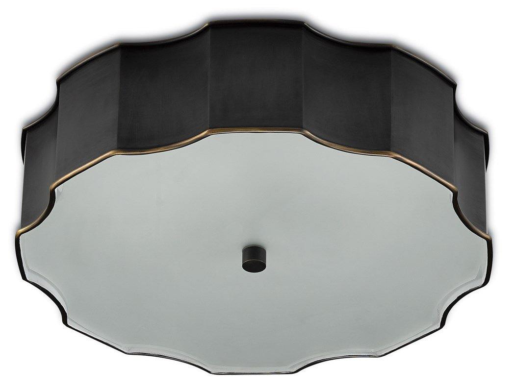 Wexford Bronze Flush Mount - Maison Vogue