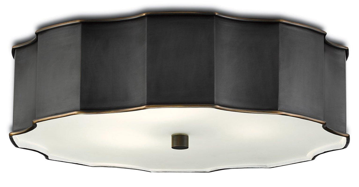 Wexford Bronze Flush Mount - Maison Vogue