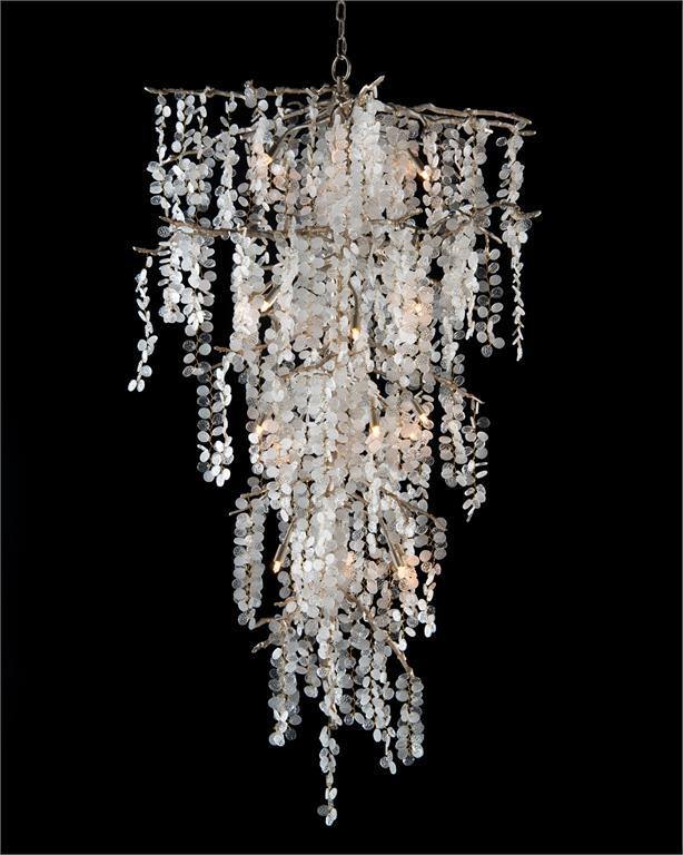 Shiro-Noda Twenty-One-Light Dramatic Glass Cluster Chandelier - Maison Vogue
