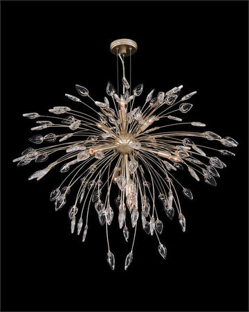 Reveille: Crystal Constellation Seven-Light Pendant Chandelier - Maison Vogue