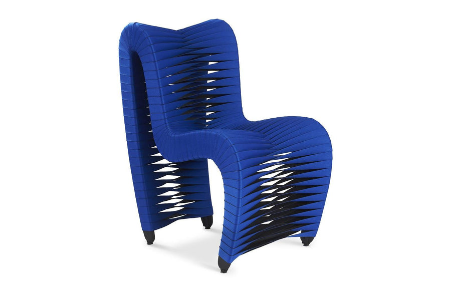 Seat Belt Blue Dining Chair Blue - Maison Vogue