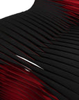 Seat Belt Dining Chair, Black/Red - Maison Vogue