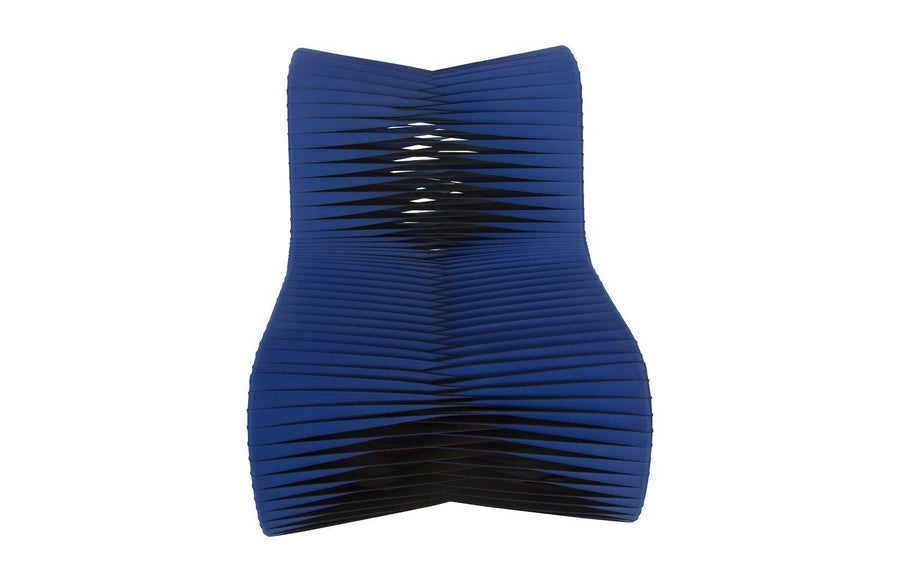 Seat Belt Rocking Chair Blue/Black - Maison Vogue