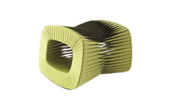 Seat Belt Ottoman, Green - Maison Vogue