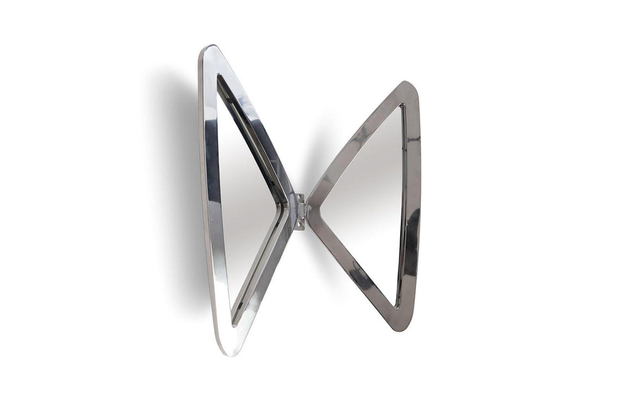 Butterfly Mirror, Stainless Steel - Maison Vogue